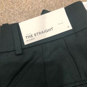 NWT Ann Taylor pants. Size 0 in curvy fit.